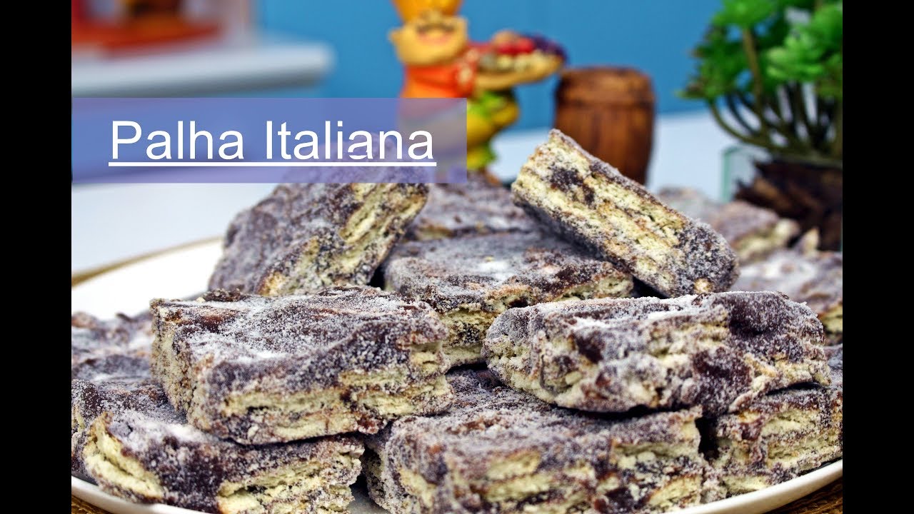 Palha Italiana   uma receita diferente