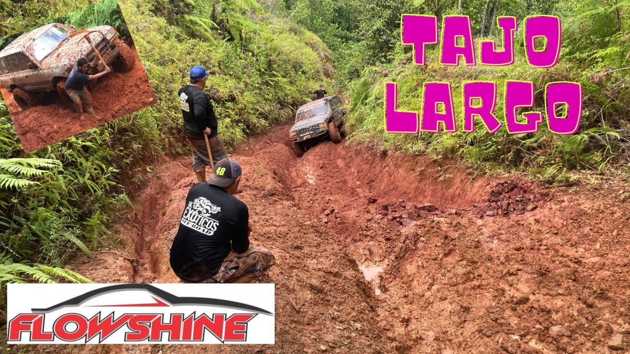 Ruta extrema BAJO LLUVIA! / ruta: Tajo Largo, San German, PR. / Probando Flowshine con los exoticos