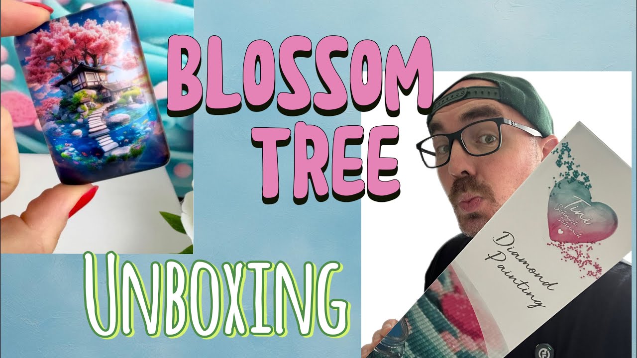 Tinischnickschnack XXL Unboxing Diamondpainting - Blossom Tree Edition