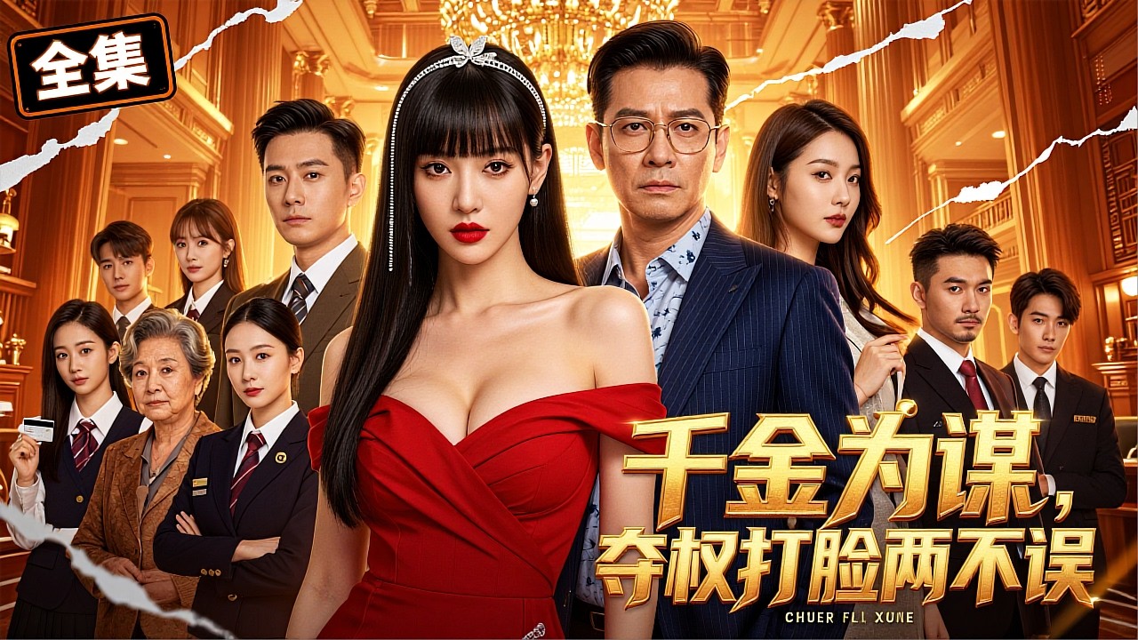 《千金為謀，奪權打臉兩不誤》💖當年被狠心拋棄，如今涅槃歸來！夏妍憑藉心機與狠辣，奪身份、搶股份、掀翻殺父仇人小叔，所有欺負她的人，終將付出慘痛代價！