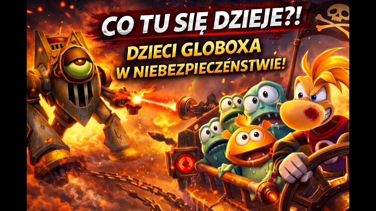 💀 ŚCIERWOJAD ATAKUJE!!! Obrona Dzieci Globoxa | Rayman 2