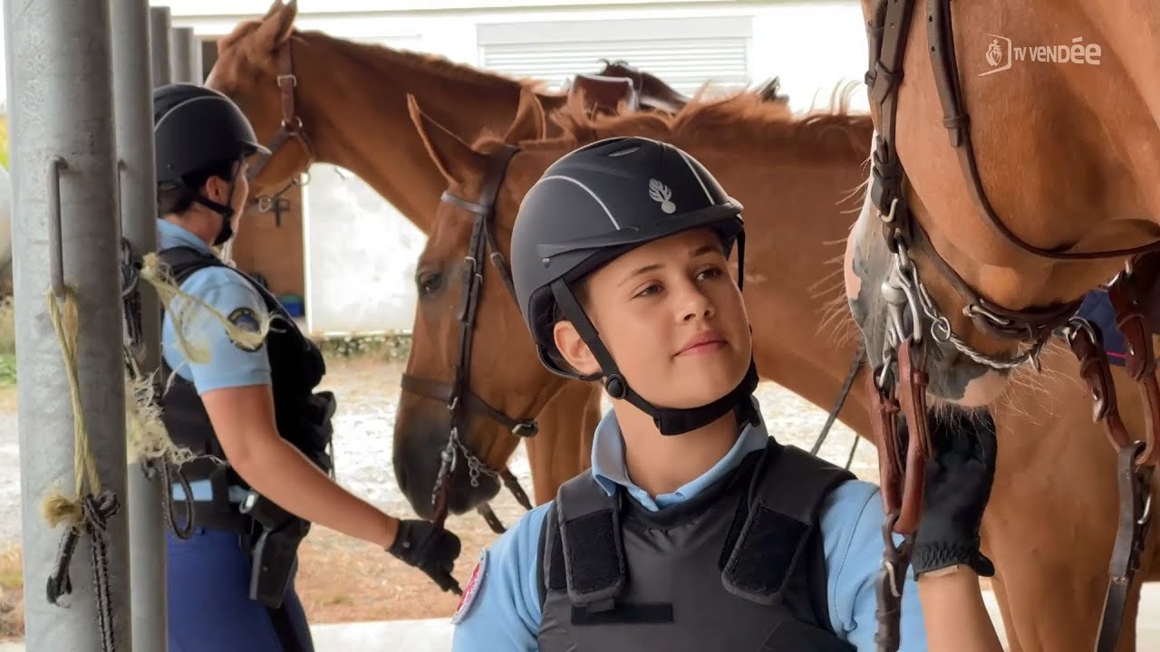 Fin de mission estivale pour la garde républicaine à cheval