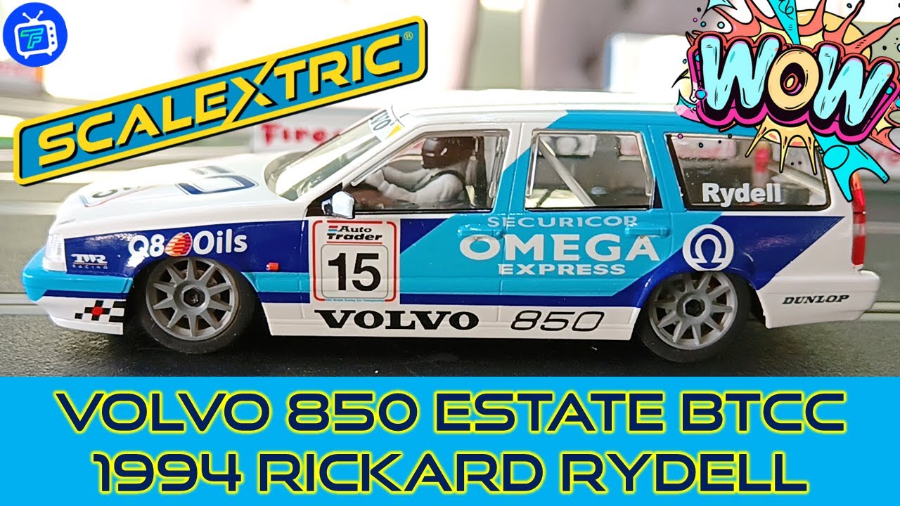 C4597 Volvo 850 Estate BTCC 1994 года Рикард Райделл #slotcars #scalextric
