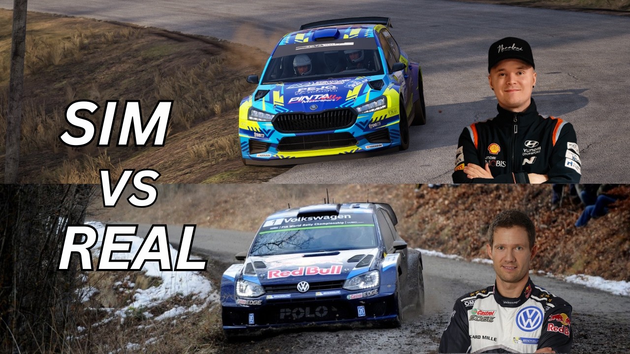 Assetto Corsa Rally Realistic or Too Easy? S&eacute;bastien Ogier Onboard vs Sim on Same Stage