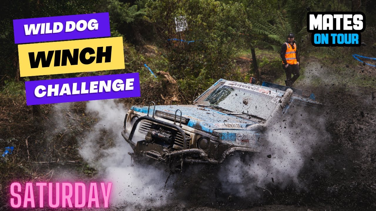 Getting Wild At WILD DOG WINCH CHALLENGE!!!