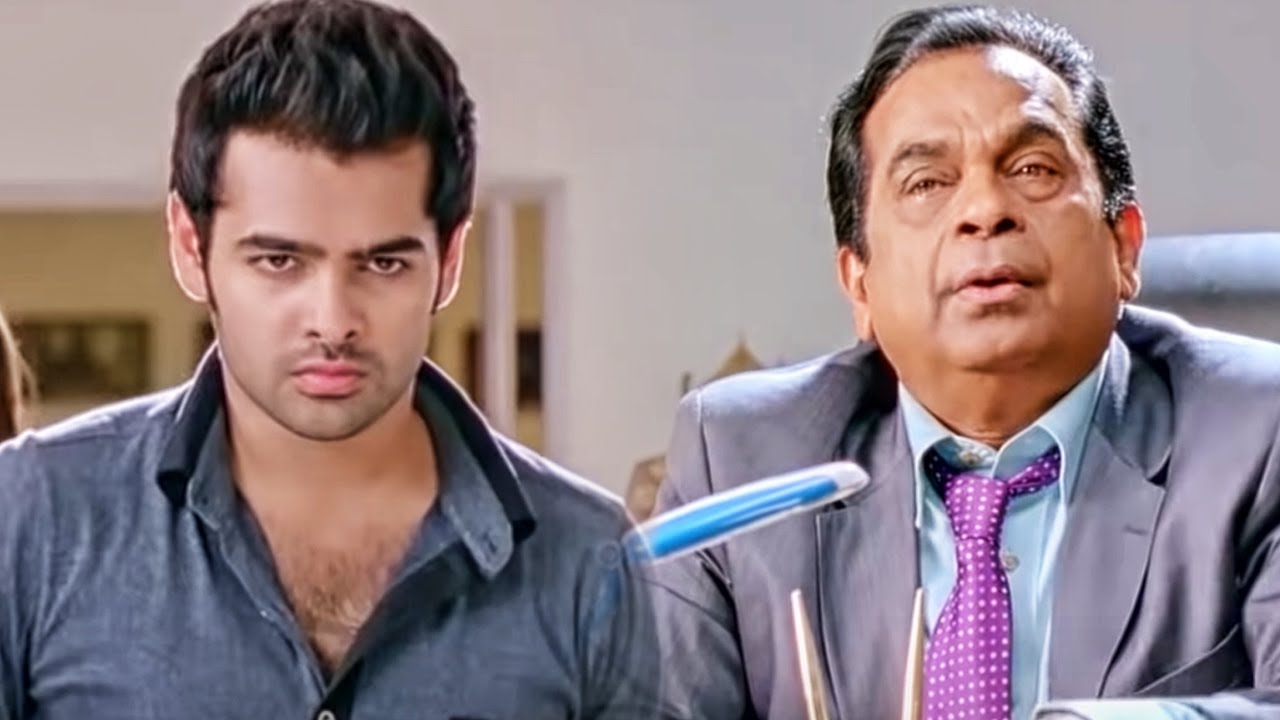 राम पोथिनेनी आया ब्रम्हानंदम के ऑफिस | Ram Pothineni & Brahamanandam Comedy Scene