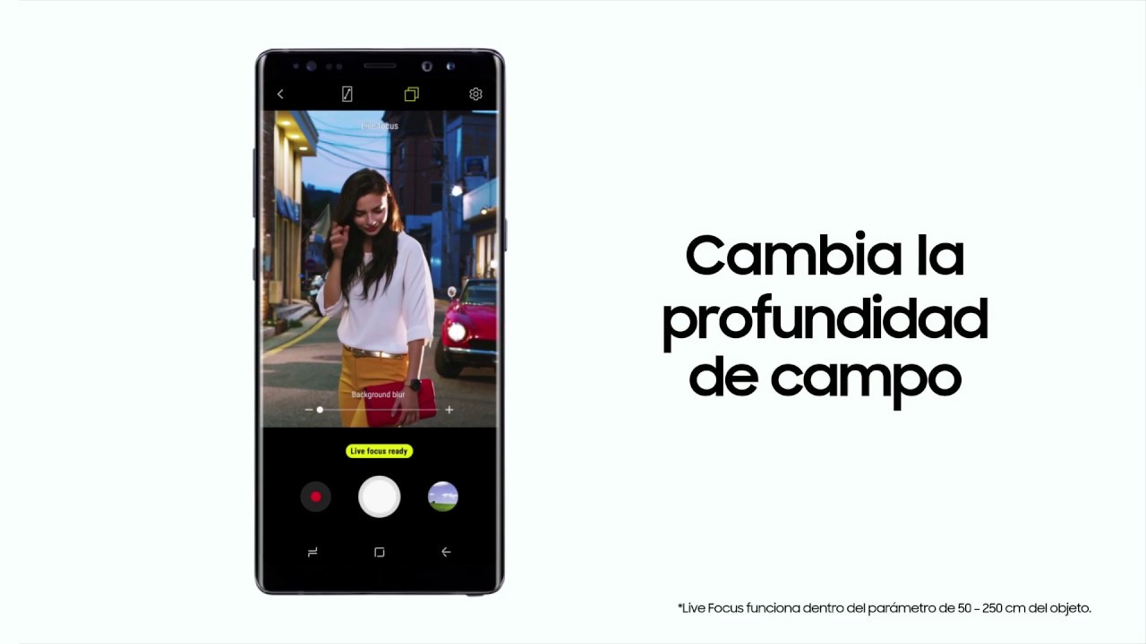Samsung - Galaxy Note8 - Tutorial Live Focus