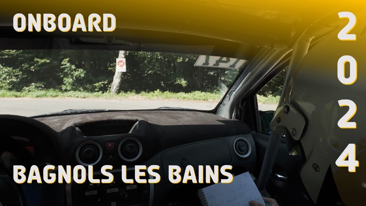 Rallye Bagnols les Bains 2024 - ES4 Goulet - GOUTAGNY Rémi / GOUTAGNY Damien