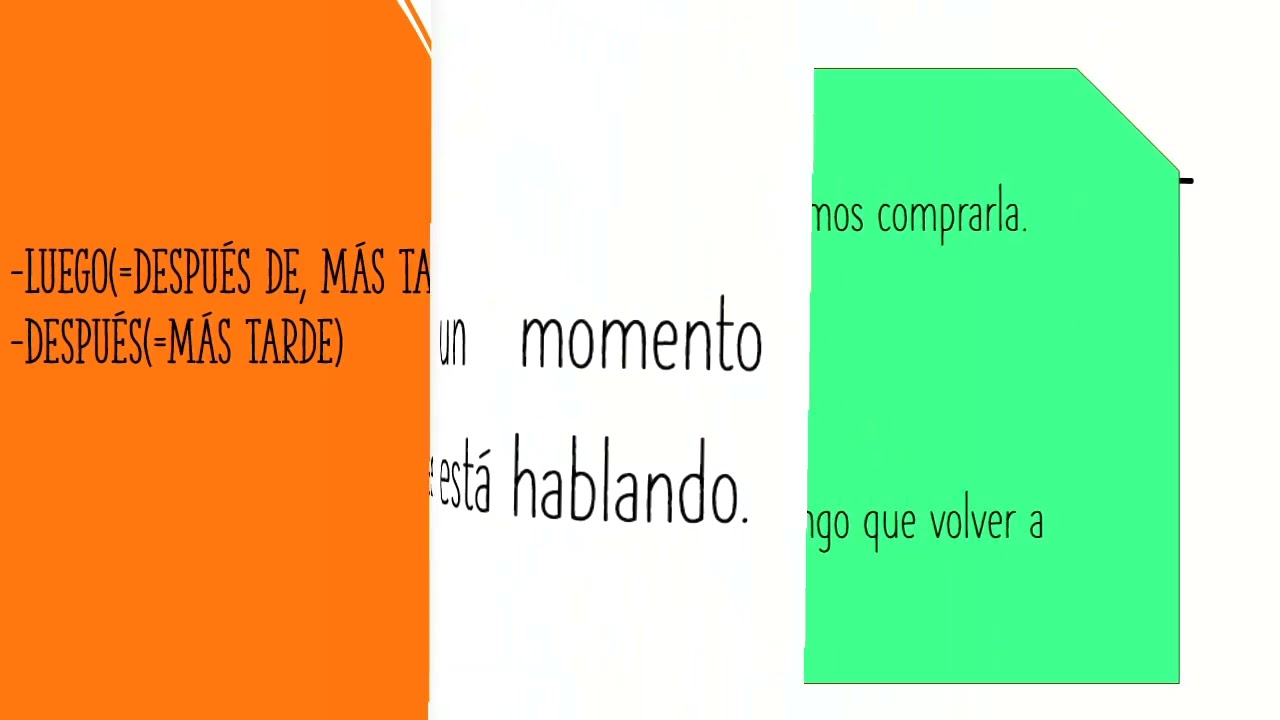 ADVERBIOS DE TIEMPO parte 1 Lección 100