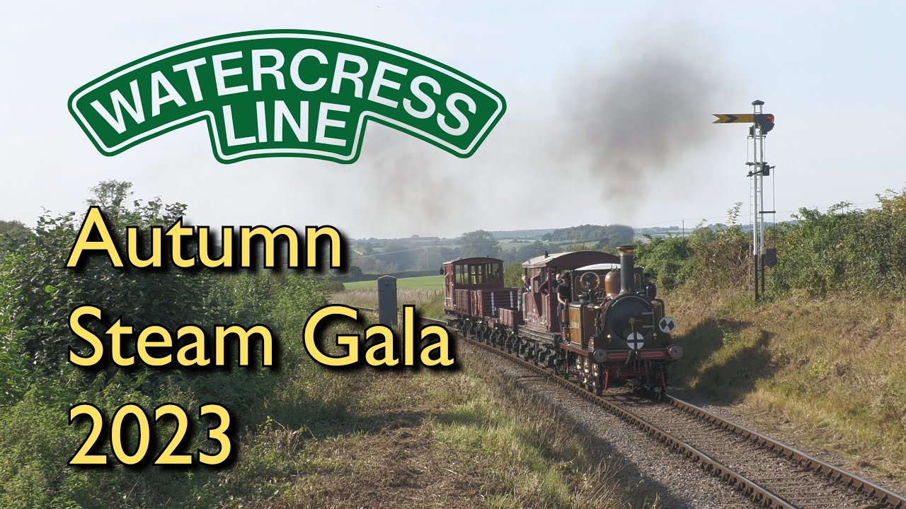 Watercress Line Autumn Steam Gala 2023 - The Highlights