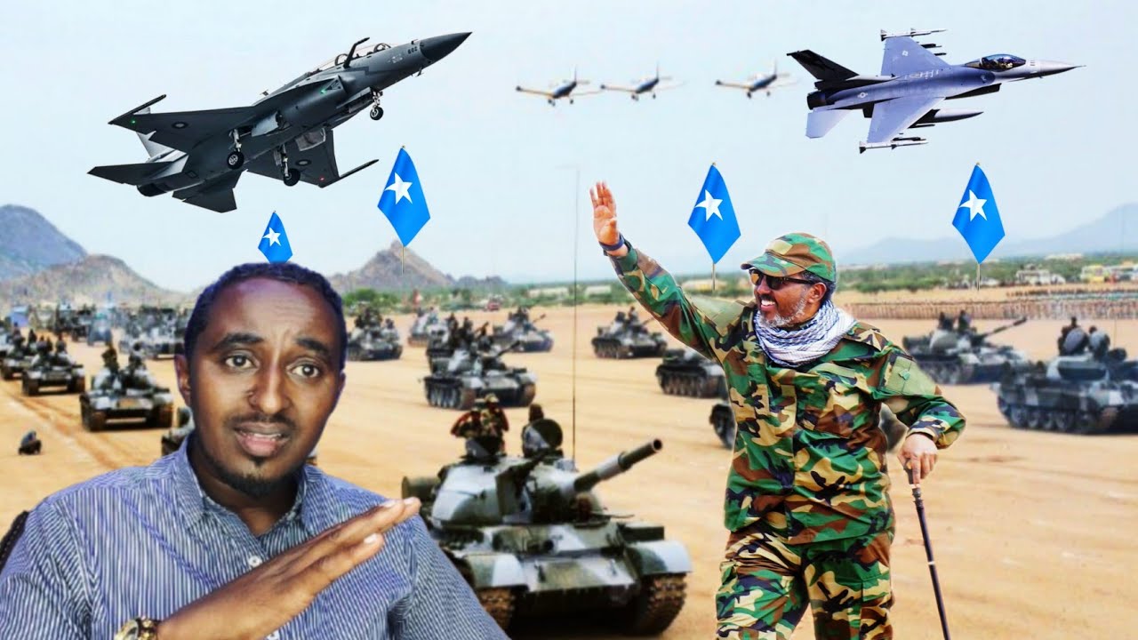 Dawo guusha wayn somaliya heshay 20 diyaarado dagaal 120 tank/ dani A madoobe xamar u diray.. 