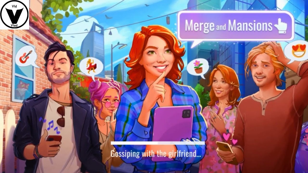 Merge and Mansions: Decorate Rooms & Play Puzzle Gameplay Android/iOS