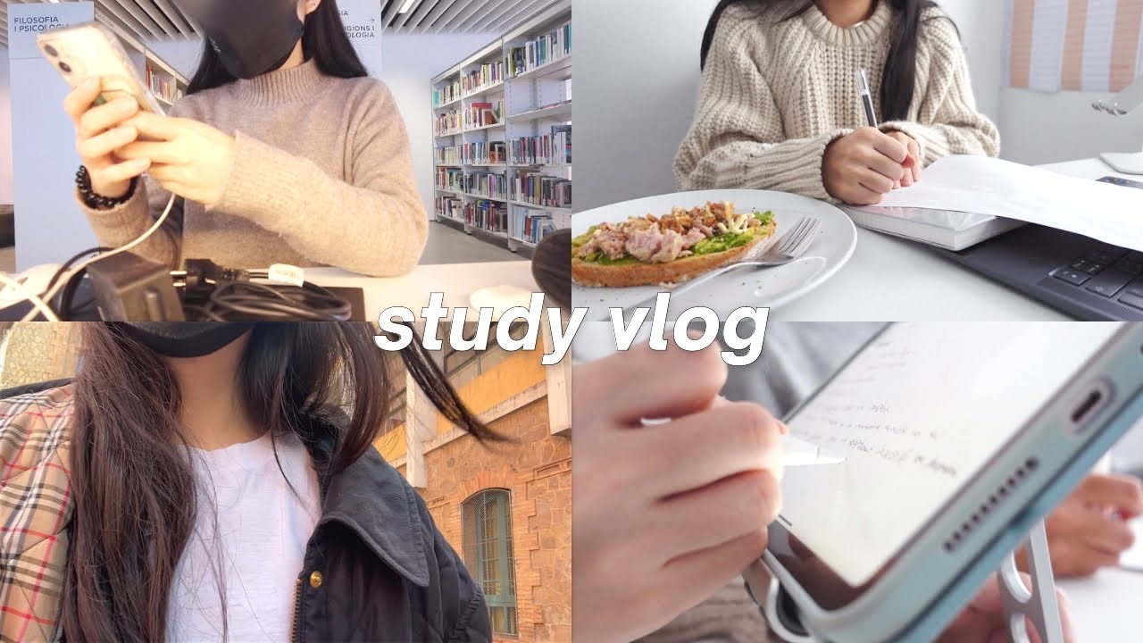 Study vlog | rainy days, exams coming, booster shot side effects sabotaging my productive week 🙃