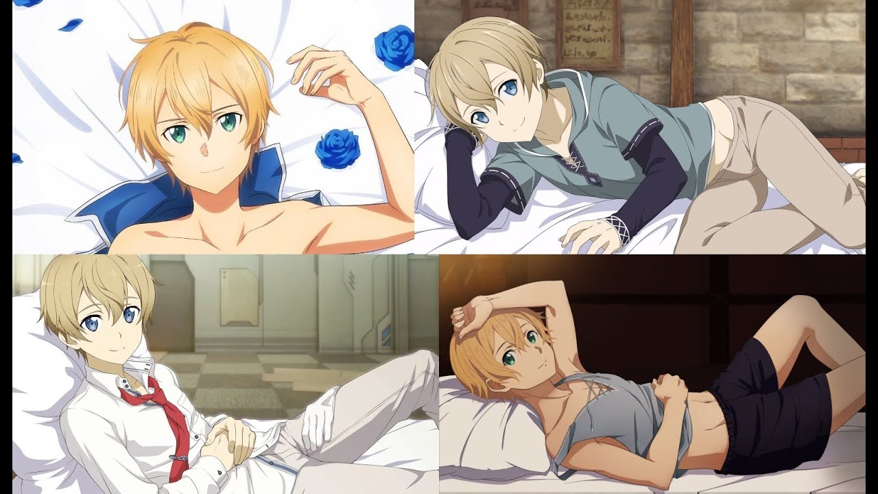 All of Eugeo's Bed Scenes (Hollow Realization, Fatal Bullet, Lycoris)