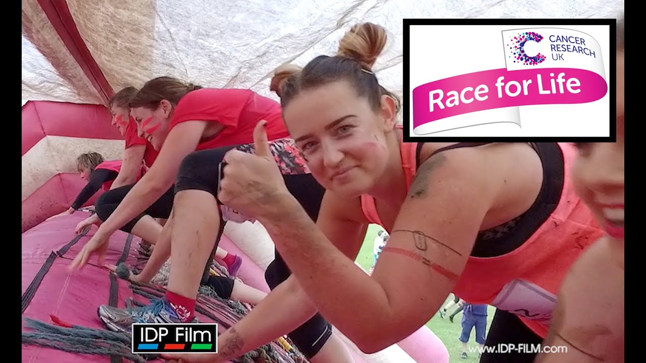 CANCER RESEARCH Pretty Muddy Fun Run Worcester Race Course - RACE FOR LIFE