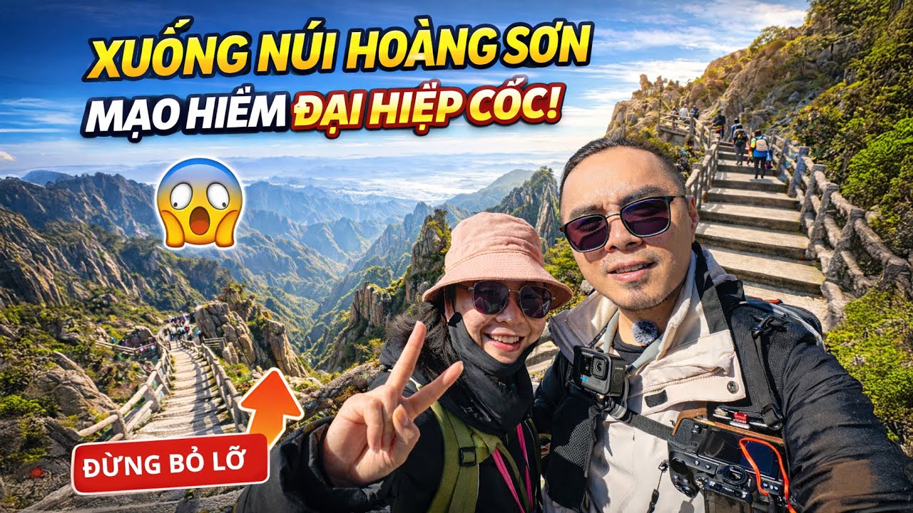 🇨🇳 Huangshan vlog #4 | Hoàng Sơn, Suýt 