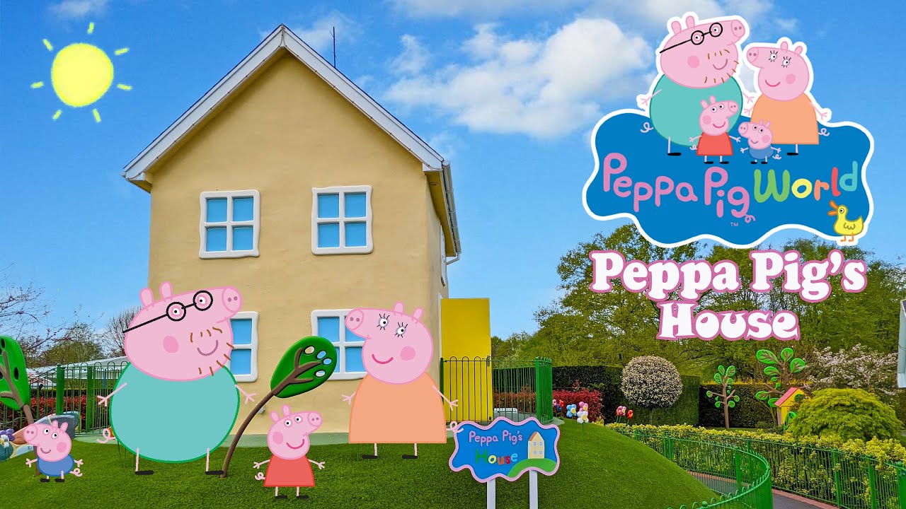 Inside PEPPA PIG'S House at Peppa Pig World (April 2022)