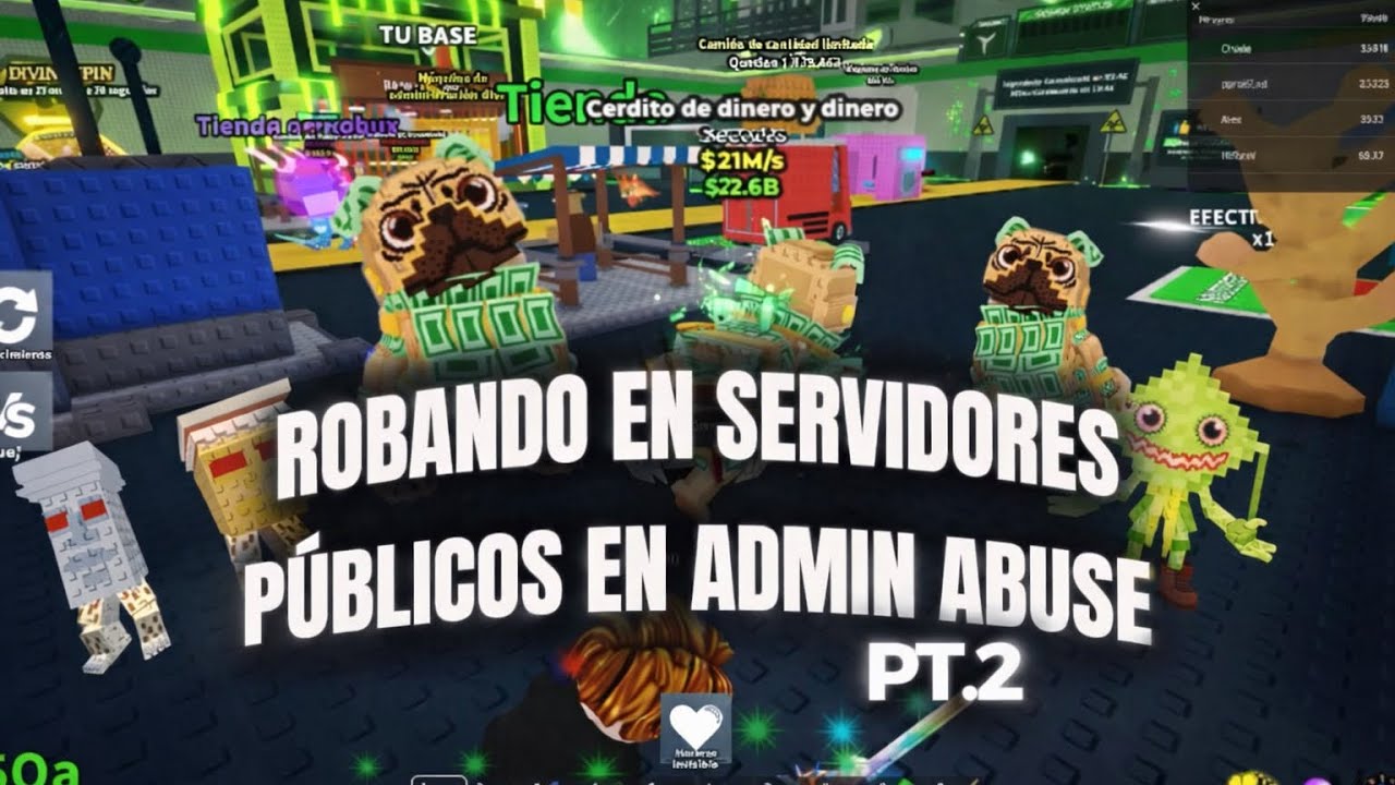 ROBANDO EN SERVIDORES P&Uacute;BLICOS EN ADMIN ABUSE!! - PARTE 2!!