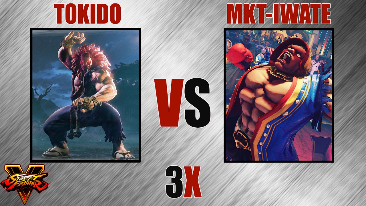 SFV - Tokido [Akuma] VS MKT-IWATE [Balrog]
