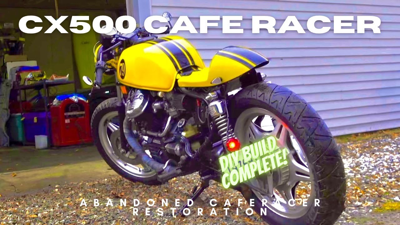 Honda CX500 Cafe Racer build DIY ON A BUDGET
