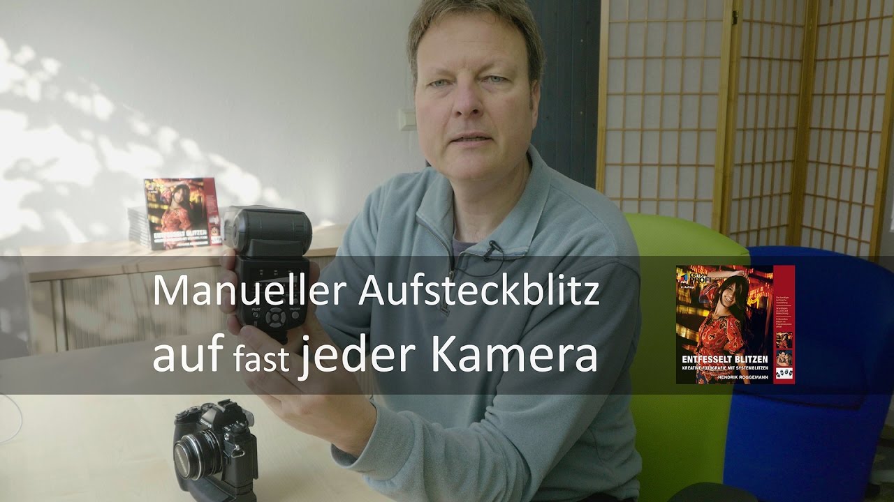 Quicktipp: Manuellen Aufsteckblitz auf (fast) jeder Kamera verwenden