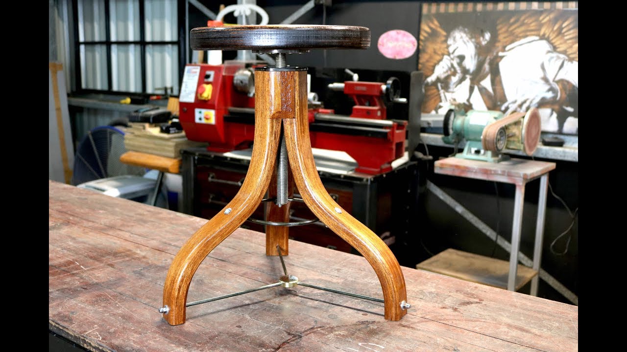 Laminated Leg Stool 