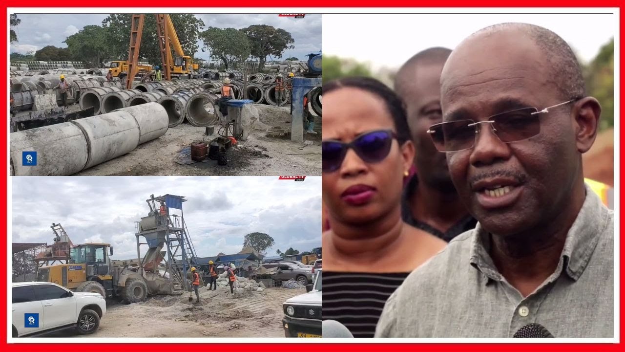 BARABARA ya MWENDOKASI ya BIL 230, WAZIRI MBARAWA ATINGA KUJIONEA - ''KATIKATI YOTE ni ZEGE''...