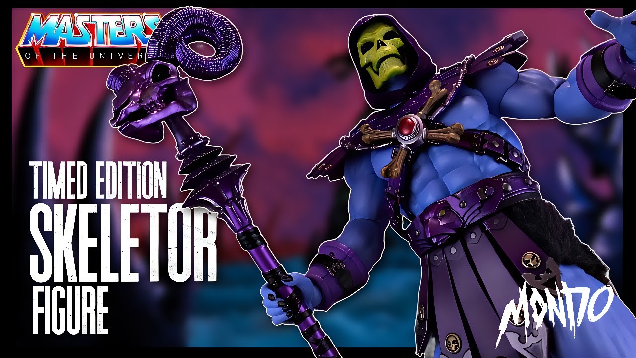 Mondo Masters Of The Universe Skeletor Mondo Exclusive Timed Edition @The Review Spot
