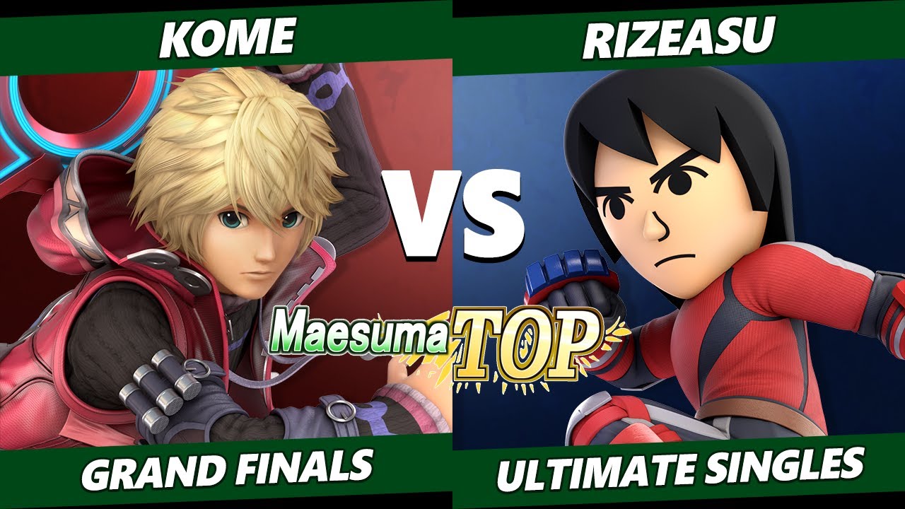 [OFFLINE ULTIMATE] Maesuma Top #4 GRAND FINALS - Rizeasu (Mii Brawler, Marth, Robin) Vs Kome (Shulk)
