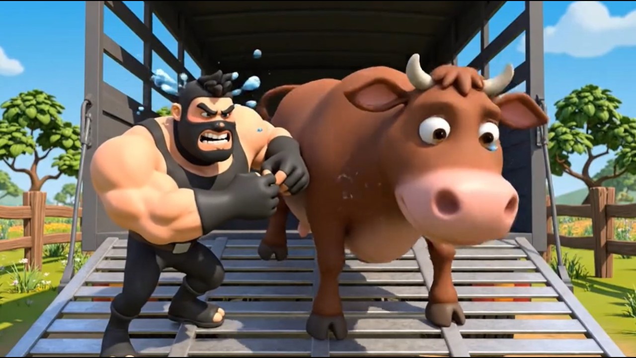 Thief in Old MacDonald's Farm!🐥 EP-14 | Funny Farm Cartoon for Kids | Sneaky Thief & Surprise Chicks