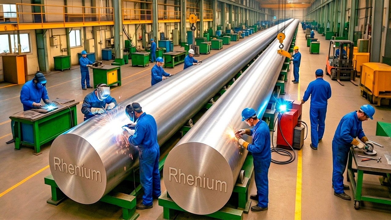 How The Rarest Metal On Earth Is Processed In Factory