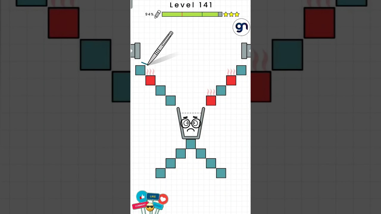 Happy Glass Level 141 #happyglasssolution #happyglassgameplay