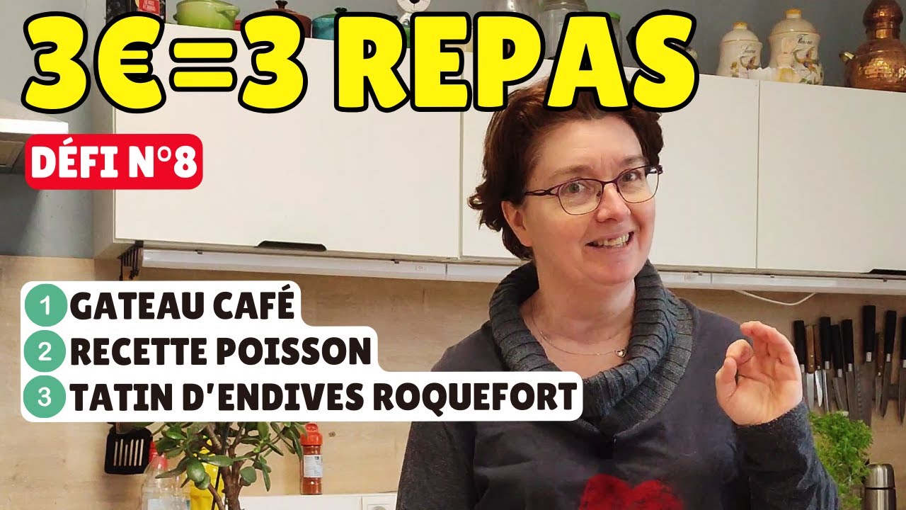 👍nouvelle vidéo : MANGER POUR 3 € PAR JOUR | 3 recettes économiques et faciles à faire 😊