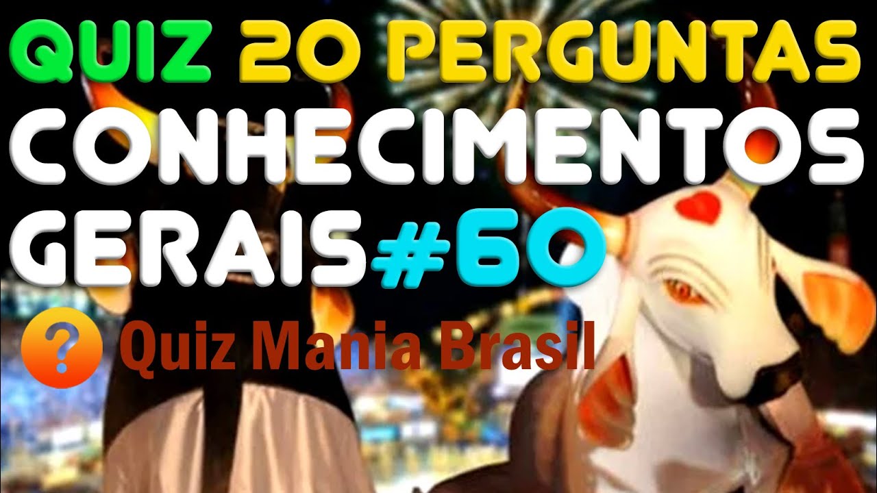 🔶 Quiz Conhecimentos Gerais 60 | Perguntas e Respostas narradas como mini aulas | Quiz Mania Brasil