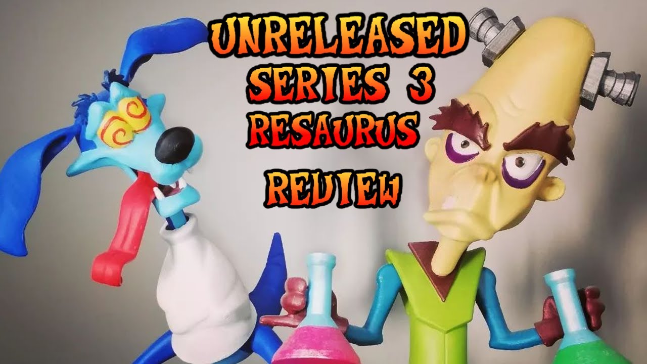 UNRELEASED Crash Bandicoot Figures - Series 3 - VDVortex Figure Review
