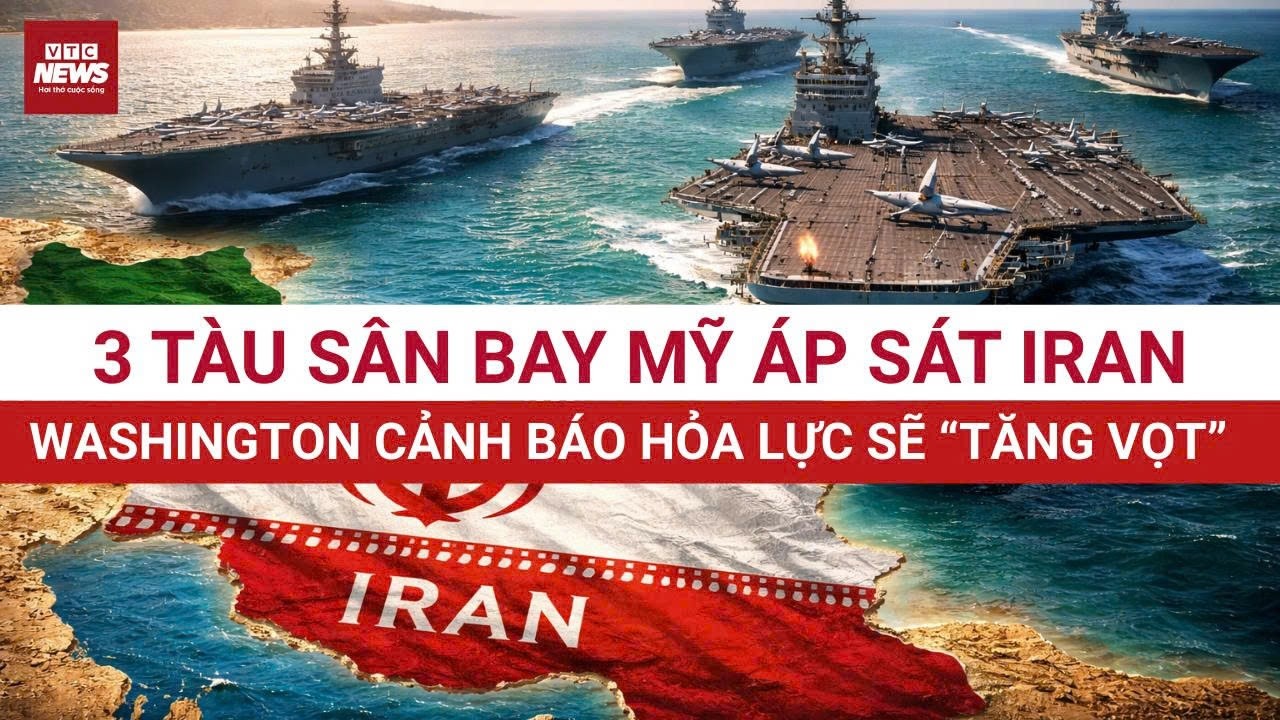 NÓNG: Mỹ sắp điều tàu sân bay thứ 3 tới Trung Đông, chiến sự với Iran có thể kéo dài 6 tuần