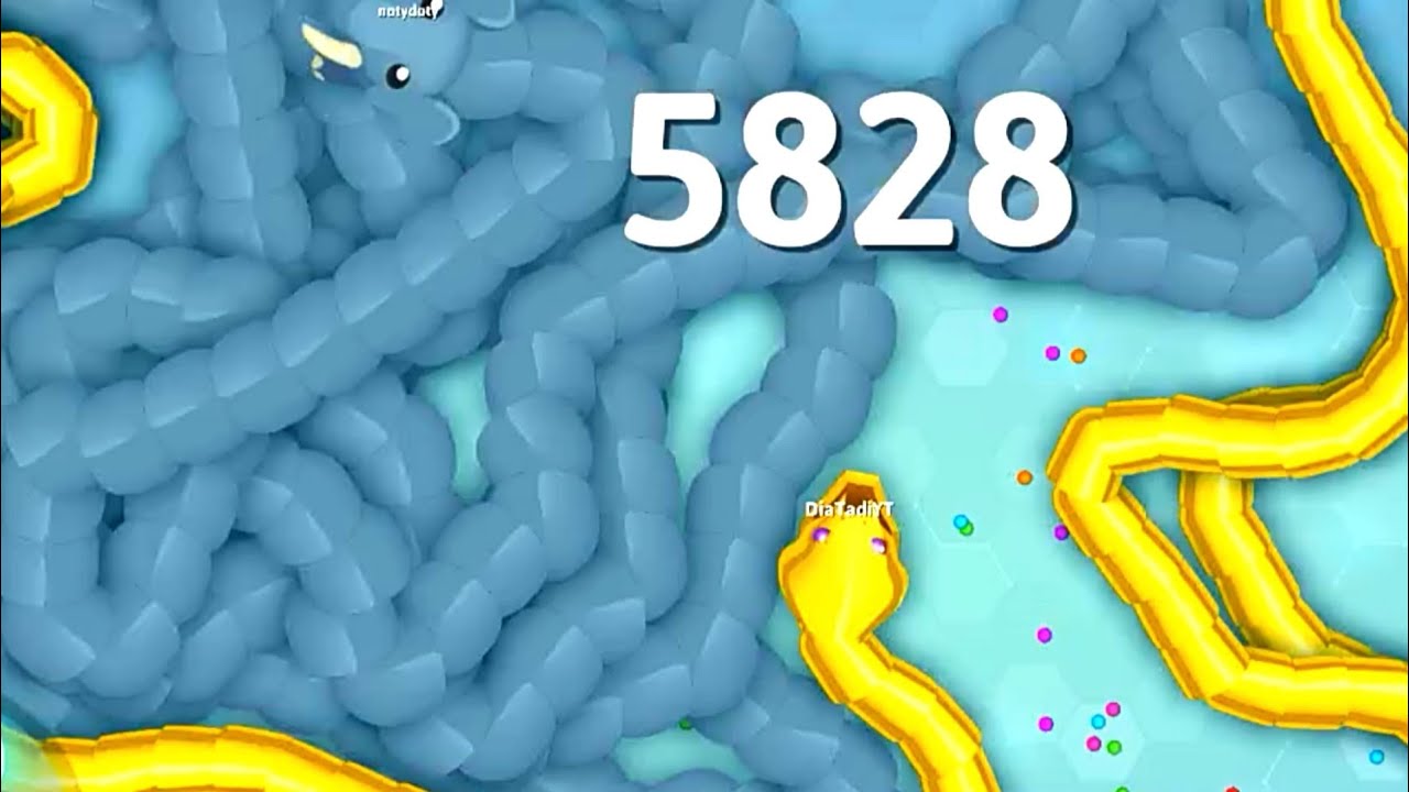 Snake.io - TRAPING CUTE GIANT SNAKES' TOP GOLD SKINS EPIC SNAKEIO GAMEPLAY