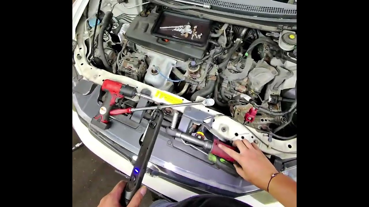 Замена опоры двигателя и коробки передач Honda Civic 2012 года (руководство для самостоятельного ...