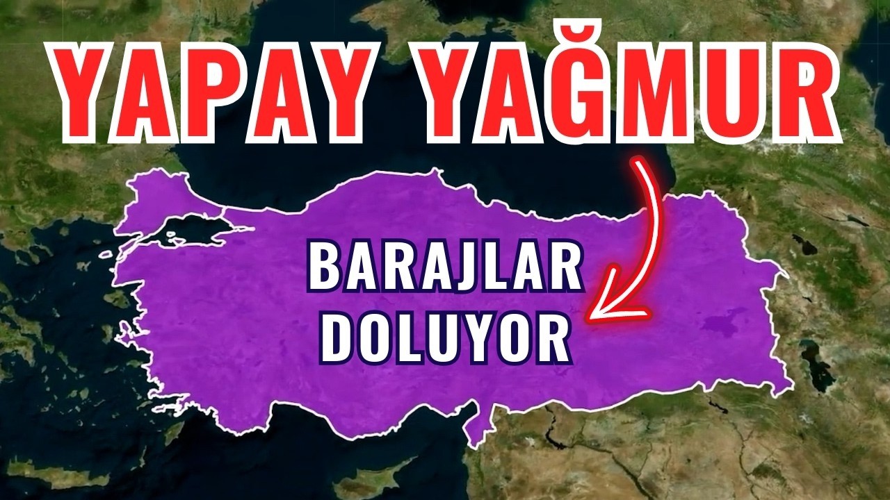 Türkiye yapay yağmurla barajları mı dolduruyor? Deniz suyu arıtma projesi!