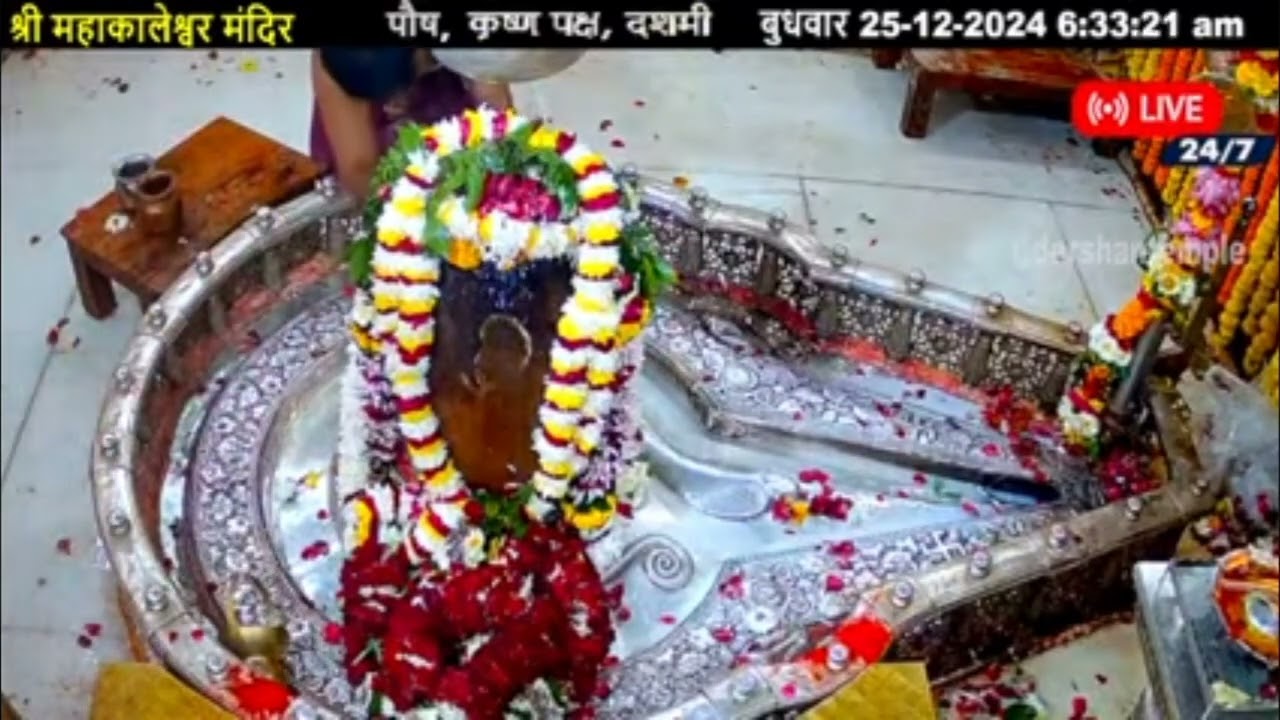 श्री महाकालेश्वर ज्योतिर्लिंग दिव्य आरती🙏🌺🌺