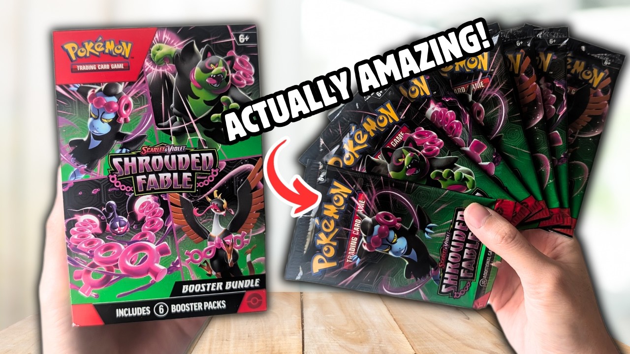 I Weighed One Of The WORST Pokemon Sets - Shrouded Fable Booster Bundle Weighing