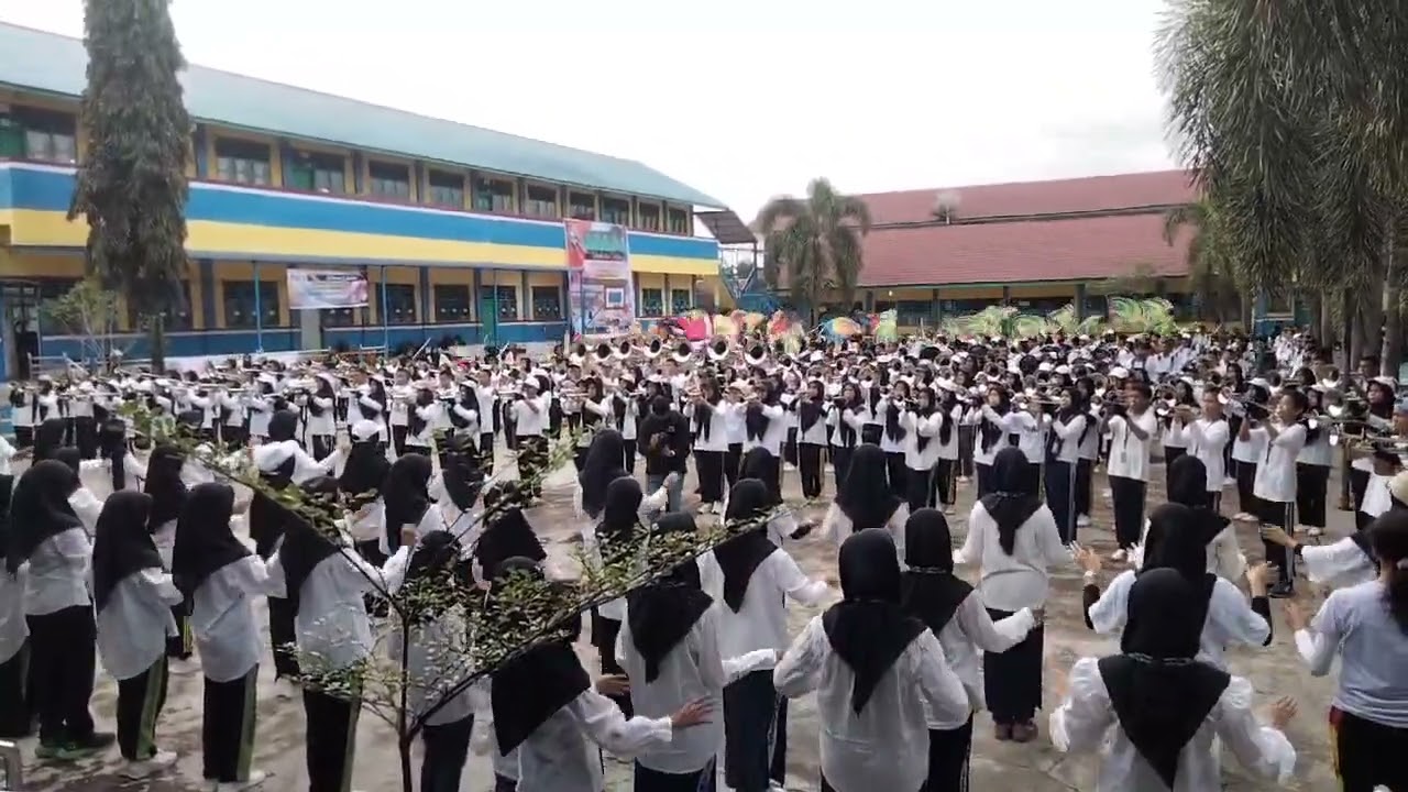 Latihan Gabungan Marching Band Kota Padangsidimpuan 2024