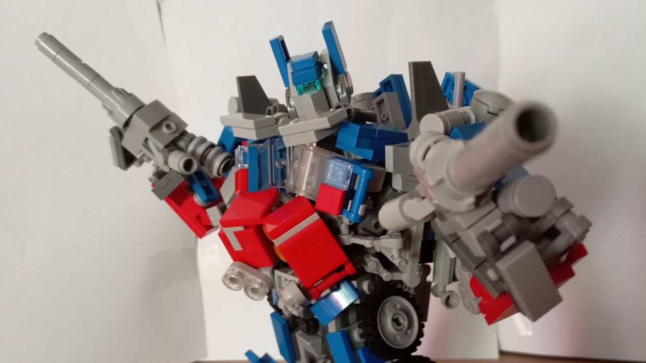 Lego transformers 2007 Optimus prime based on Clickbricks MOC