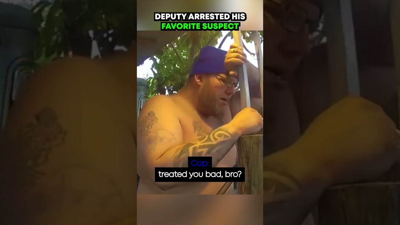 Deputy Arrested His Favorite Suspect #bodycam #police