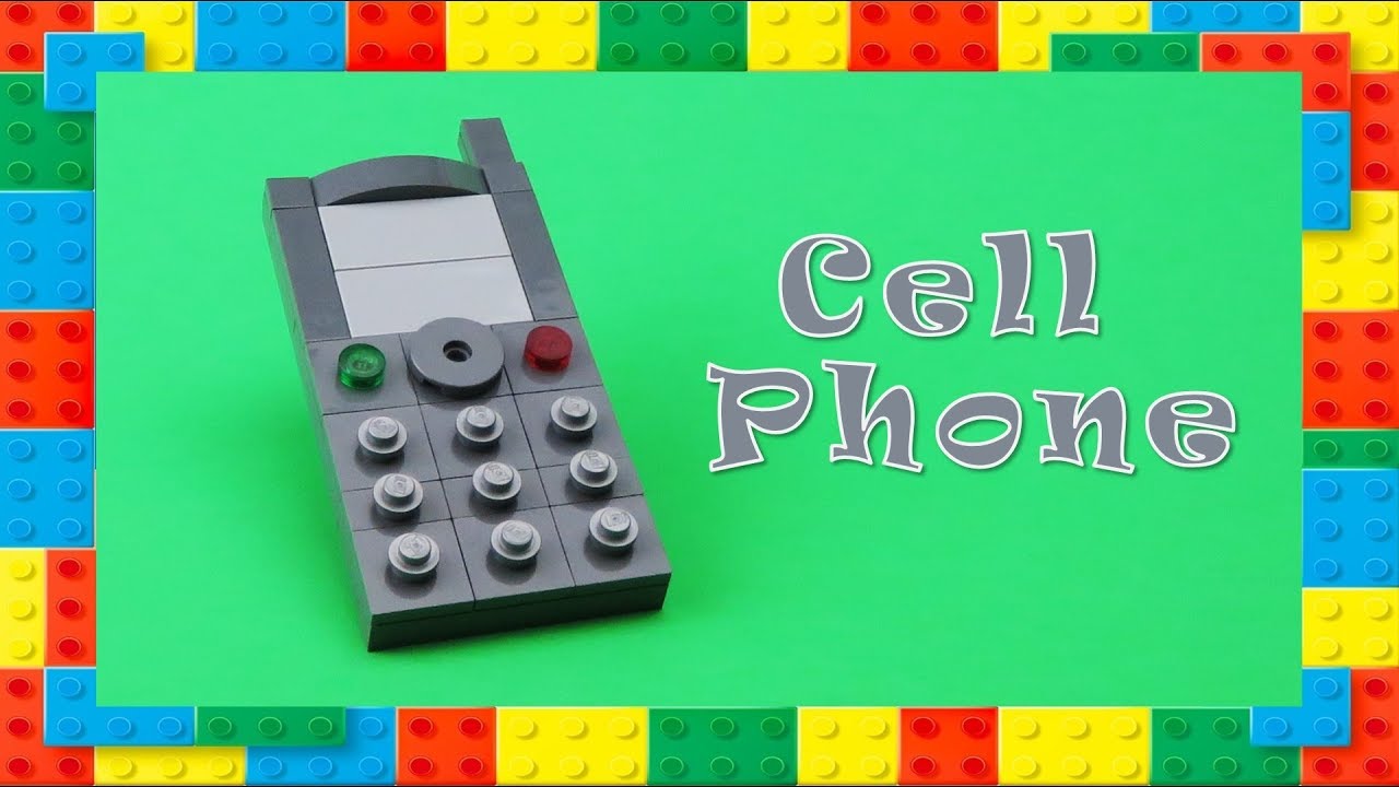 Building a Lego Cell Phone