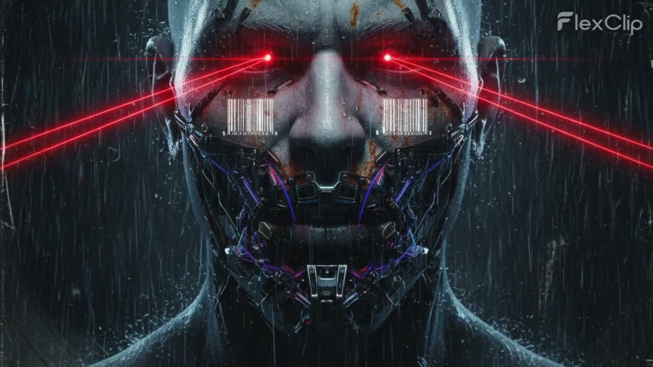 THE SILICON VOW - The Carbon Heresy [Official Visualizer] | Industrial Cyberpunk Metal