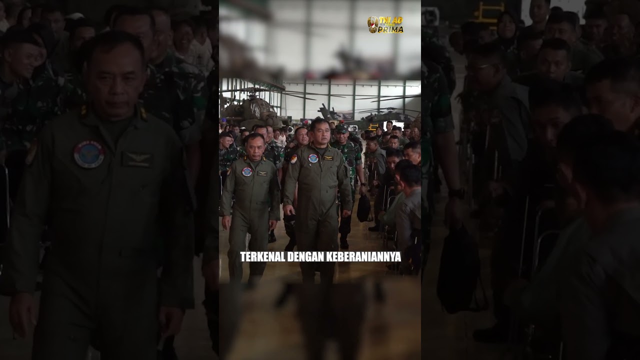 Kasad Terima Wing Penerbang TNI Angkatan Darat