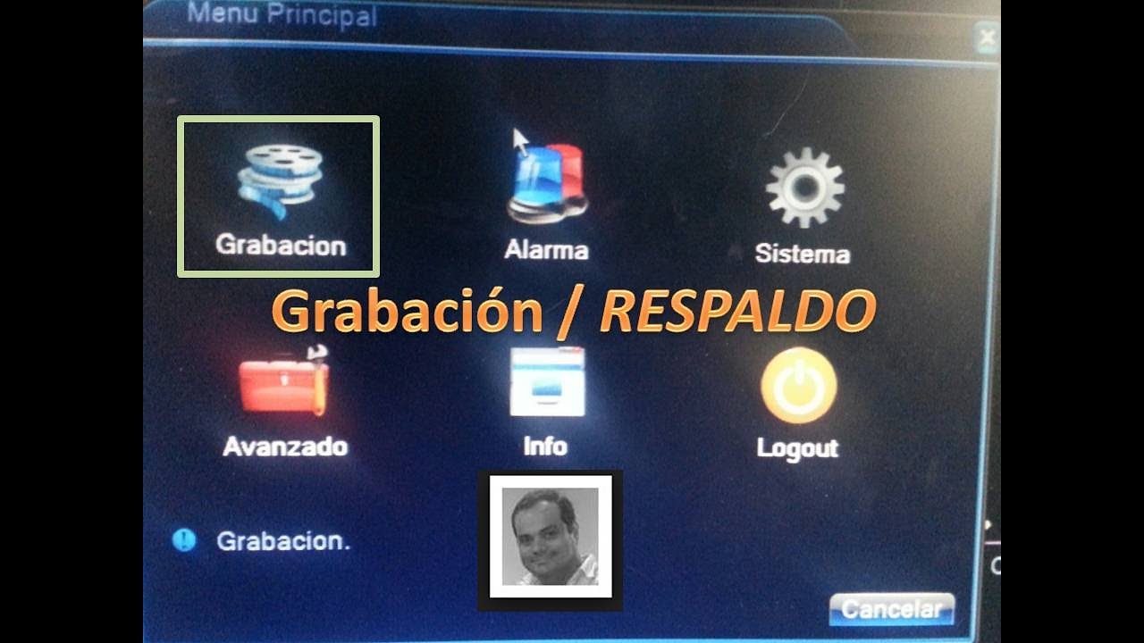 H.264 Grabación / Respaldo
