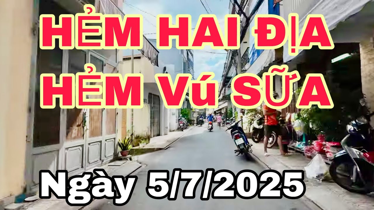 HẺM 2 ĐỊA, HẺM VÚ SỮA, ĐƯỜNG HÙNG VƯƠNG TP CẦN THƠ🌺ngày 5/7/2025 🌺cần thơ ký sự