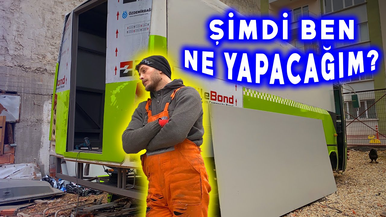 CAM KAPAMA 2  - KARAVAN YAPIMI - OTOBÜSÜ KARAVAN YAPIYORUZ BÖLÜM : 13
